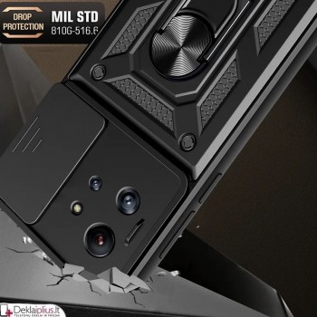 5in1 smūgiams atsparus dėklas su žiedu ir kameros apsauga (Infinix Zero Ultra 5G)